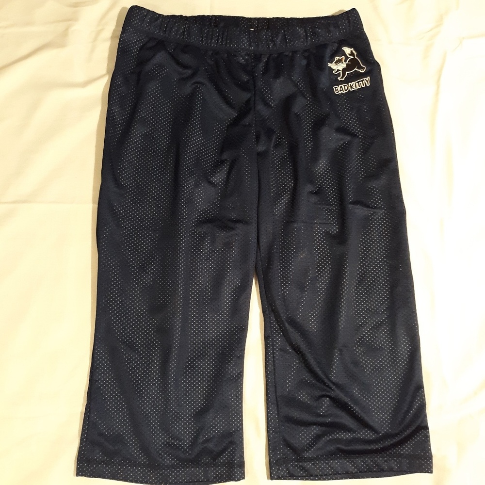 womens looney tunes bad kitty capri pants
